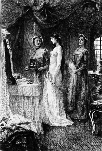 Engraving by Adrien Moreau Illustrating 