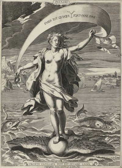 Opportunity by Egidius  Sadeler (II)