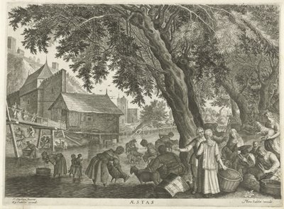 Summer by Egidius  Sadeler (II)