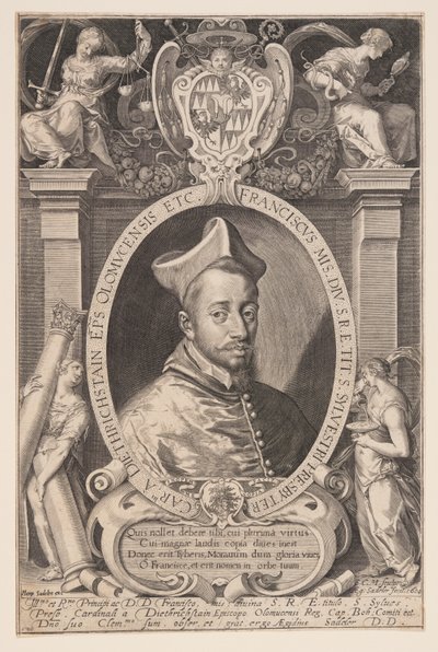 Franz von Dietrichstein, Bishop of Olmütz by Aegidius Sadeler II