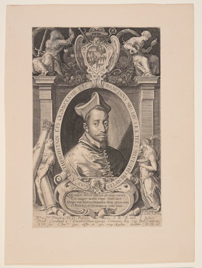 Franz von Dietrichstein, Bishop of Olmütz by Aegidius Sadeler II