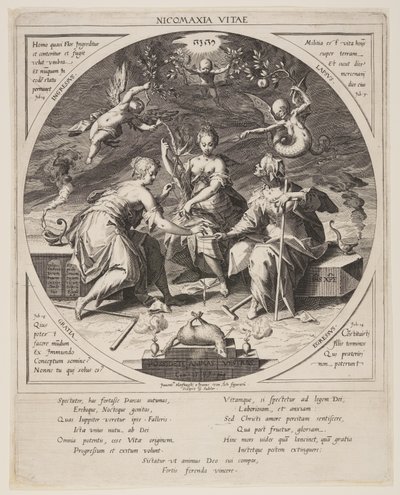 The Three Fates by Aegidius Sadeler II