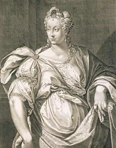 Livia Drusilla (c.55 BC - AD 29) wife of Octavian by Aegidius Sadeler or Saedeler