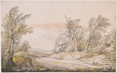 A Road on the Dunes by Aelbert Cuyp