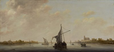 A View of the Maas at Dordrecht by Aelbert Cuyp