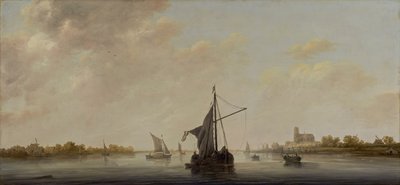 A View of the Maas at Dordrecht by Aelbert Cuyp