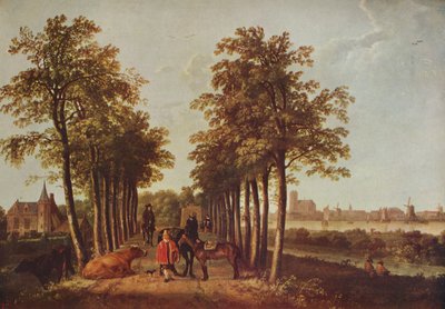 Avenue at Merdervort by Aelbert Cuyp