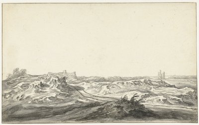 View from the Dunes of the House at Kleef near Haarlem by Aelbert Cuyp