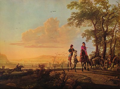 Horsemen and Herdsmen with Cattle, 1655-1660 by Aelbert Cuyp