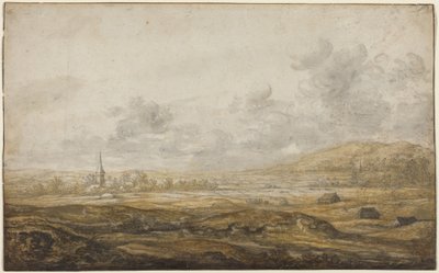 Panoramic Landscape along the Rhine by Aelbert Cuyp