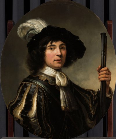 Portrait of a Young Man, possibly Jacob Francken (1627-after 1656) by Aelbert Cuyp