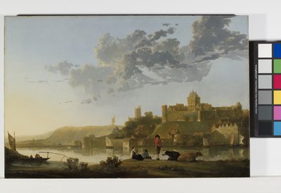 The Valkhof at Nijmegen, about 1652-1654 by Aelbert Cuyp