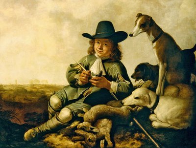 Young Sportsman by Aelbert Cuyp