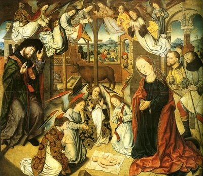 The Adoration of the Shepherds by Aelbrecht Bouts