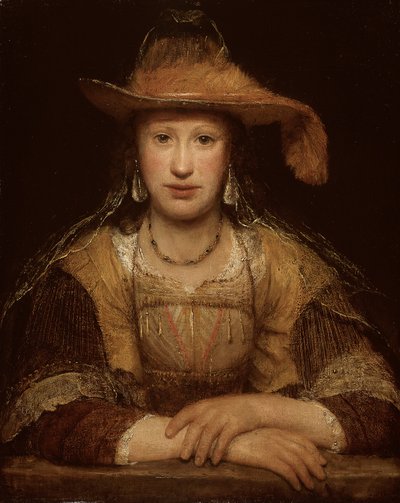 Portrait of a Young Woman by Aernt de Gelder