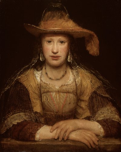 Portrait of a Young Woman by Aernt de Gelder