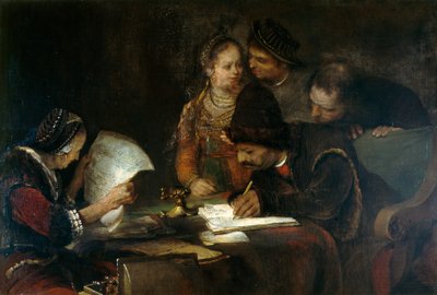 The Marriage Contract by Aert de Gelder