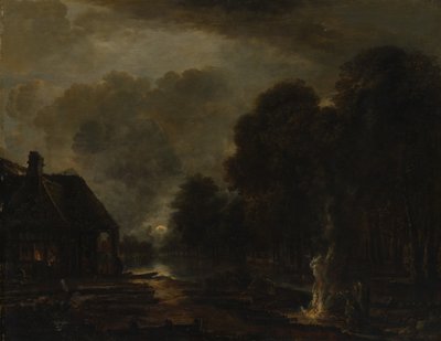 The Farrier by Aert van der Neer