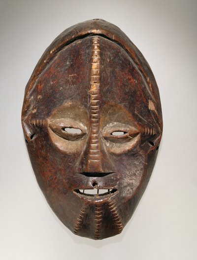 Mask, Ngbaka Culture, from the Democratic Republic of the Congo by African