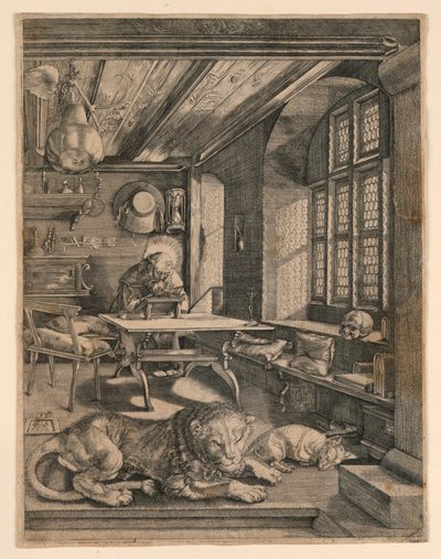 Saint Jerome in His Study by After Albrecht Dürer