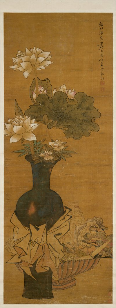 Vase of Flowers by After Chen Hongshou