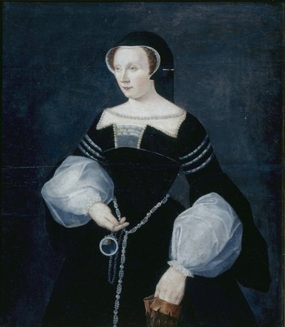 Diane de Poitiers, Dame de Brézé and Duchess of Valentinois by After François Clouet