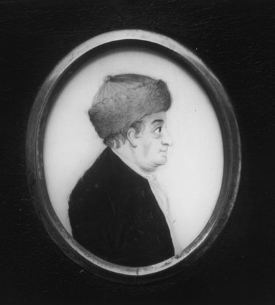 Plaque Portrait of Benjamin Franklin by After Jean Baptiste Nini