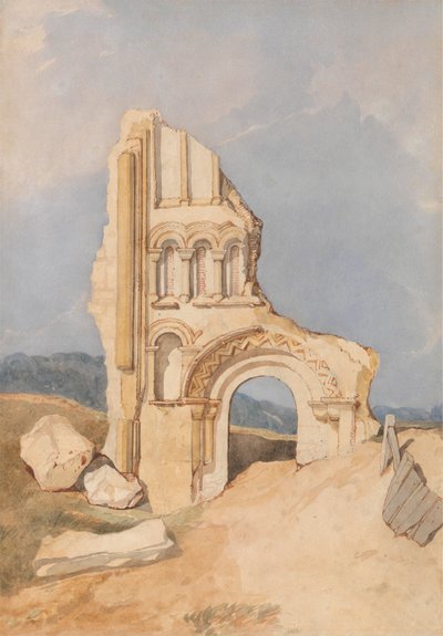 Ruin of a Norman Church by After John Sell Cotman