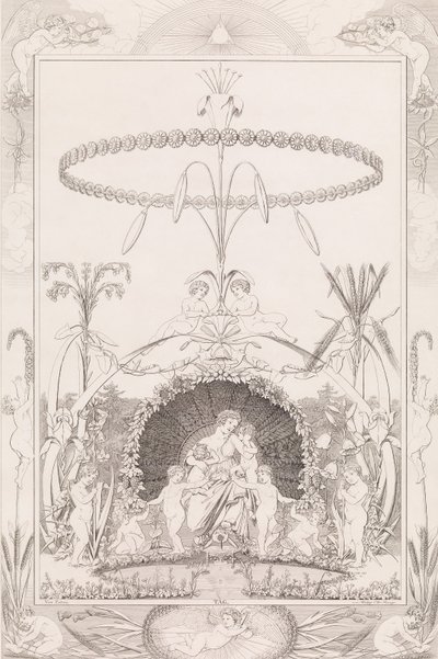 Day, from the series The Times of the Day by After Philipp Otto Runge