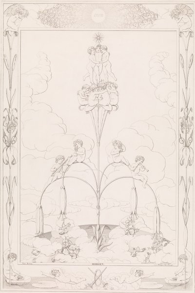 Morning, from the series The Times of the Day, 1807 by After Philipp Otto Runge