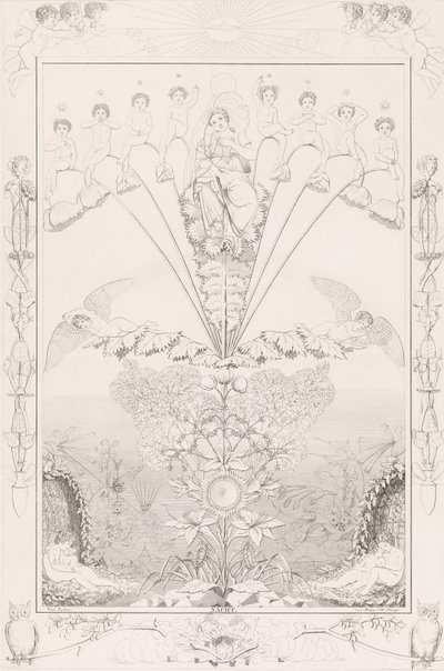 Night, from the series The Times of the Day, 1807 by After Philipp Otto Runge