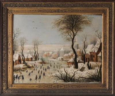 Winter Landscape with a Bird-trap by After Pieter Brueghel the Elder