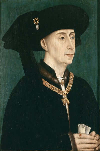 Portrait of Philip the Good (1396-1467) by After Rogier van der Weyden