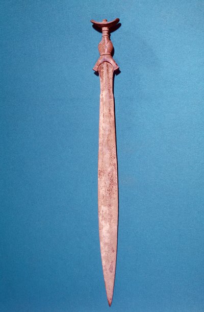 Sword, found in the Saone at Neuville by Age Bronze