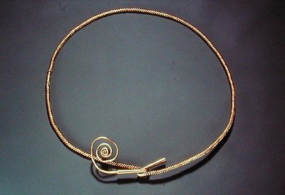 Torc, from Tara, County Meath, Middle Bronze Age by Age Bronze