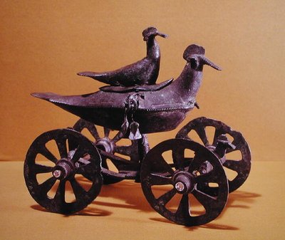 Votive Chariot in the Form of Two Birds, from Glasinac near Sarajevo by Iron Age