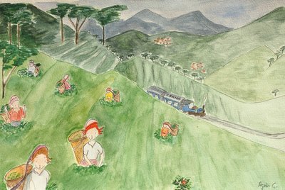 The Voyage, Darjeeling by Agnes Girardon
