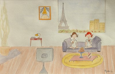 The Voyage, Living Room by Agnes Girardon