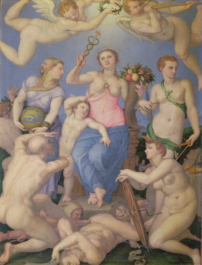 Allegory of Happiness by Agnolo Bronzino