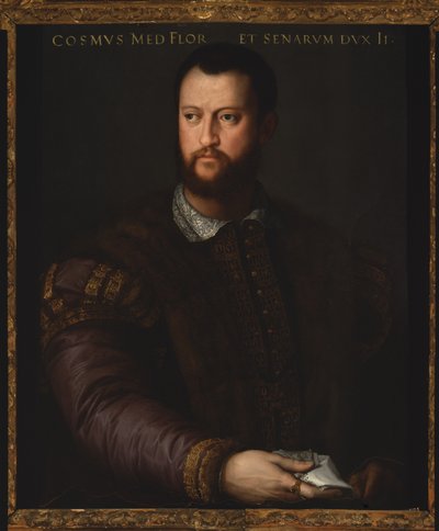 Portrait of Cosimo I de Medici, 1566 by Agnolo Bronzino