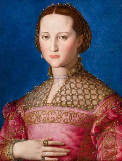 Portrait of Eleanor of Toledo by Agnolo Bronzino