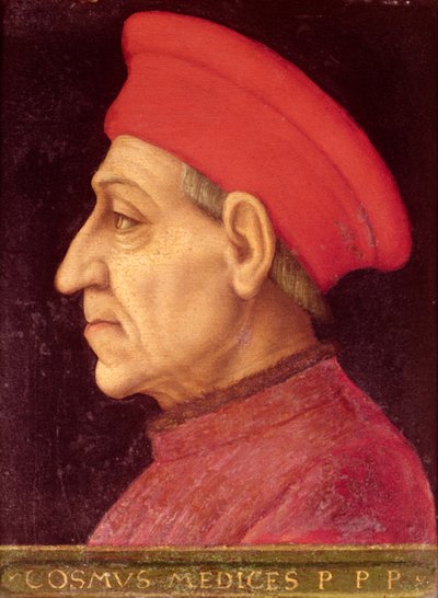 Posthumous portrait of Cosimo di Giovanni de Medici, c.1565-69 by Agnolo Bronzino