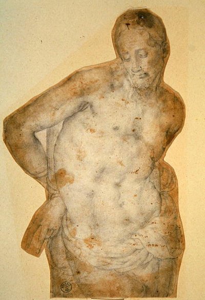 Christ at the Column by Agnolo Bronzino