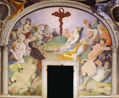 The Brazen Serpent by Agnolo Bronzino