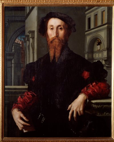 Portrait of Bartolomeo Panciatichi, Florentine humanist and politician by Agnolo Bronzino