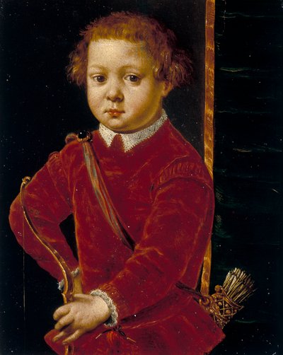 Portrait of Don Garzia by Agnolo Bronzino