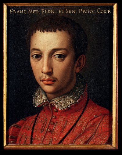 Portrait of Francesco I de Medici (1541-1587) by Agnolo Bronzino