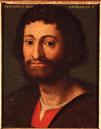 Portrait of Julien de Medicis, Duke of Nemours by Agnolo Bronzino