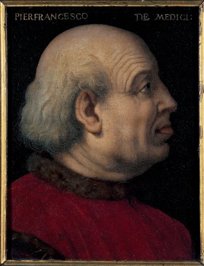 Portrait of Pierfrancesco di Lorenzo de Medicis the Elder by Agnolo Bronzino