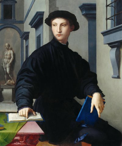 Portrait of Ugolino Martelli by Agnolo Bronzino